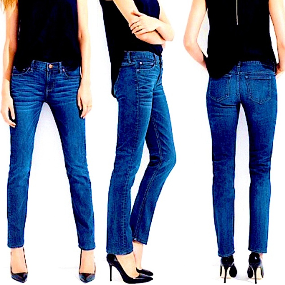(EUC) J. Crew Matchstick Straight Leg Stretch Jeans 👖